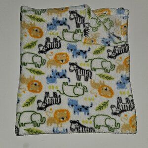 Baby Gear Elephant Zebra Lion Leopard Fleece Blanket Lovey Boy Girl READ